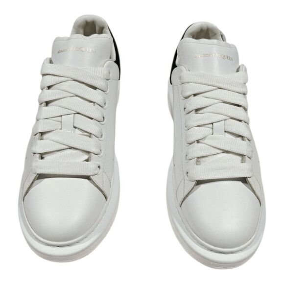 ALEXANDER MCQUEEN Oversize Leather Trainers Size 40.5D - Picture 4 of 9